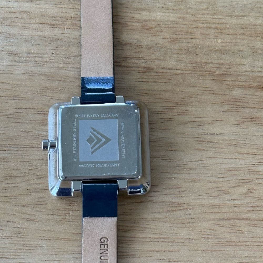Silpada Mod Watch with Navy Band ECU - Picture 4 of 14
